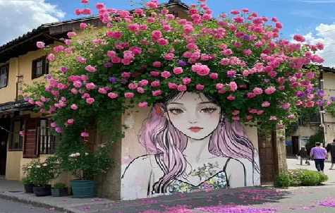 高安怎么设计网红打卡墙绘