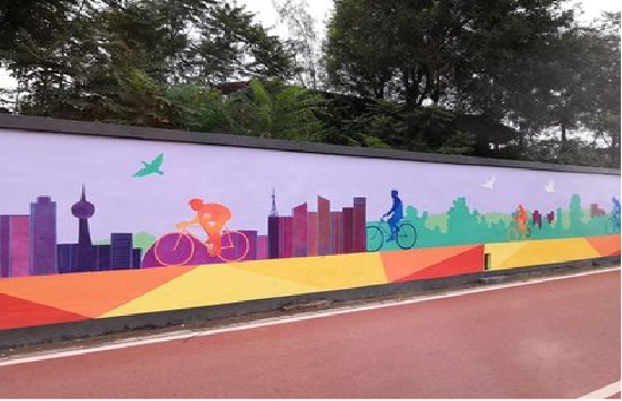 高安墙体彩绘-围墙