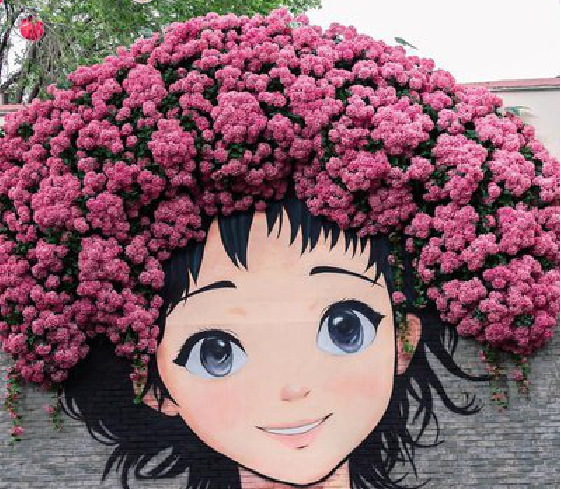 高安墙体彩绘-网红墙打卡