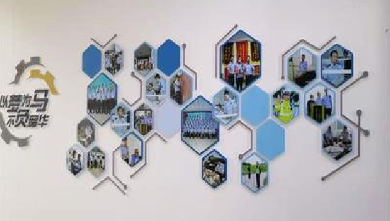 高安文化墙最常见的做法。