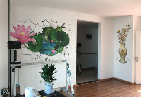 高安墙体彩绘相比墙纸的优势。