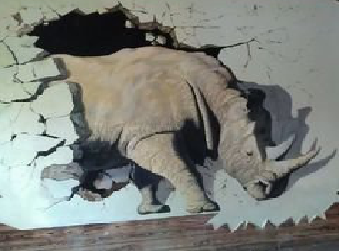 高安在墙绘中，如何绘制3D效果？