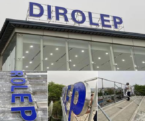 高安楼顶发光字安装的注意事项。